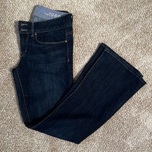 Gap womens mid-rise bootcut jeans, petite/ankle